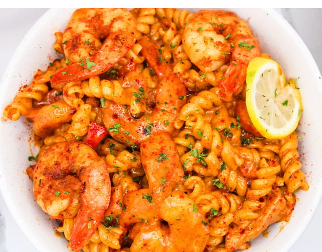 Jambalaya Alfredo.
