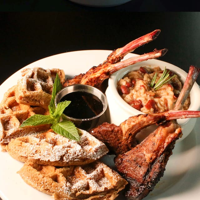 Lamb 'N Waffles.