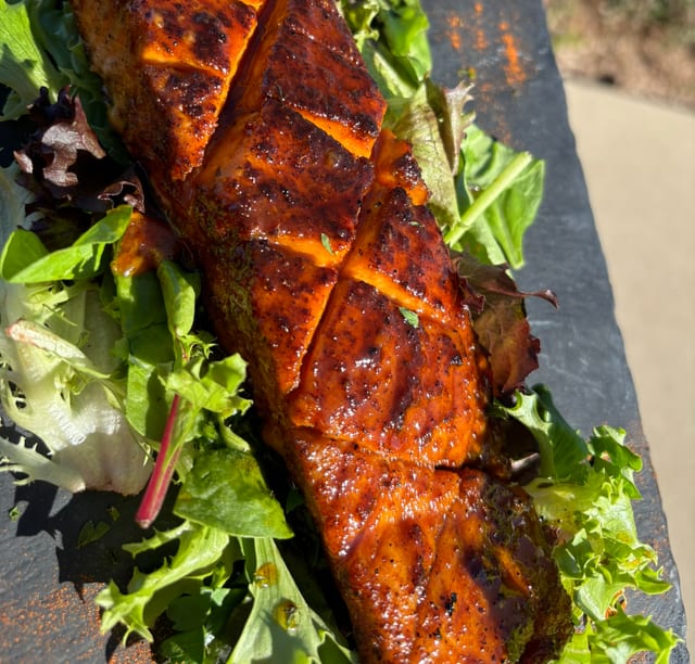 Blackened Salmon.