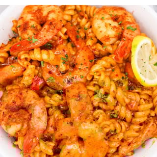 Jambalaya Alfredo Pasta